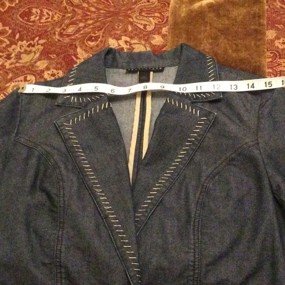 Apostrophe Ladies denim jacket size 8 - Picture 4 of 8
